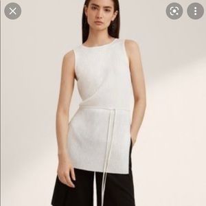 Babaton Bartholomew ribbed top from Aritzia in blue